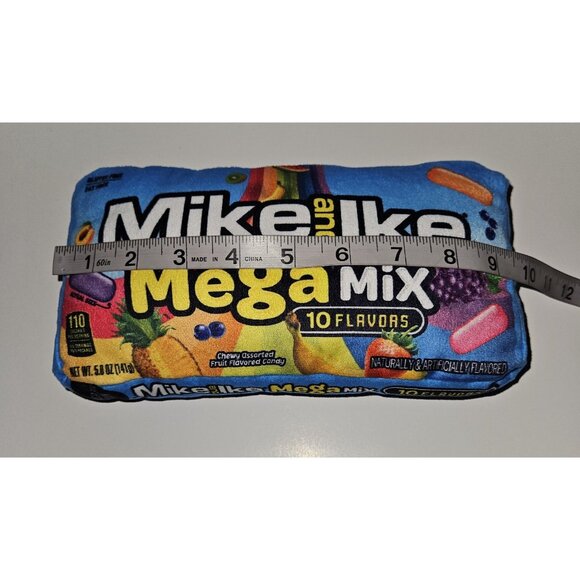 Mike & Ike Mega Mix Plush Candy Stuffed Toy 9.5" Wide - Picture 6 of 6